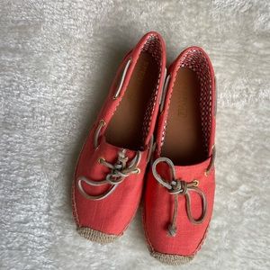 Womens size 8.5 Sperry canvas shoes